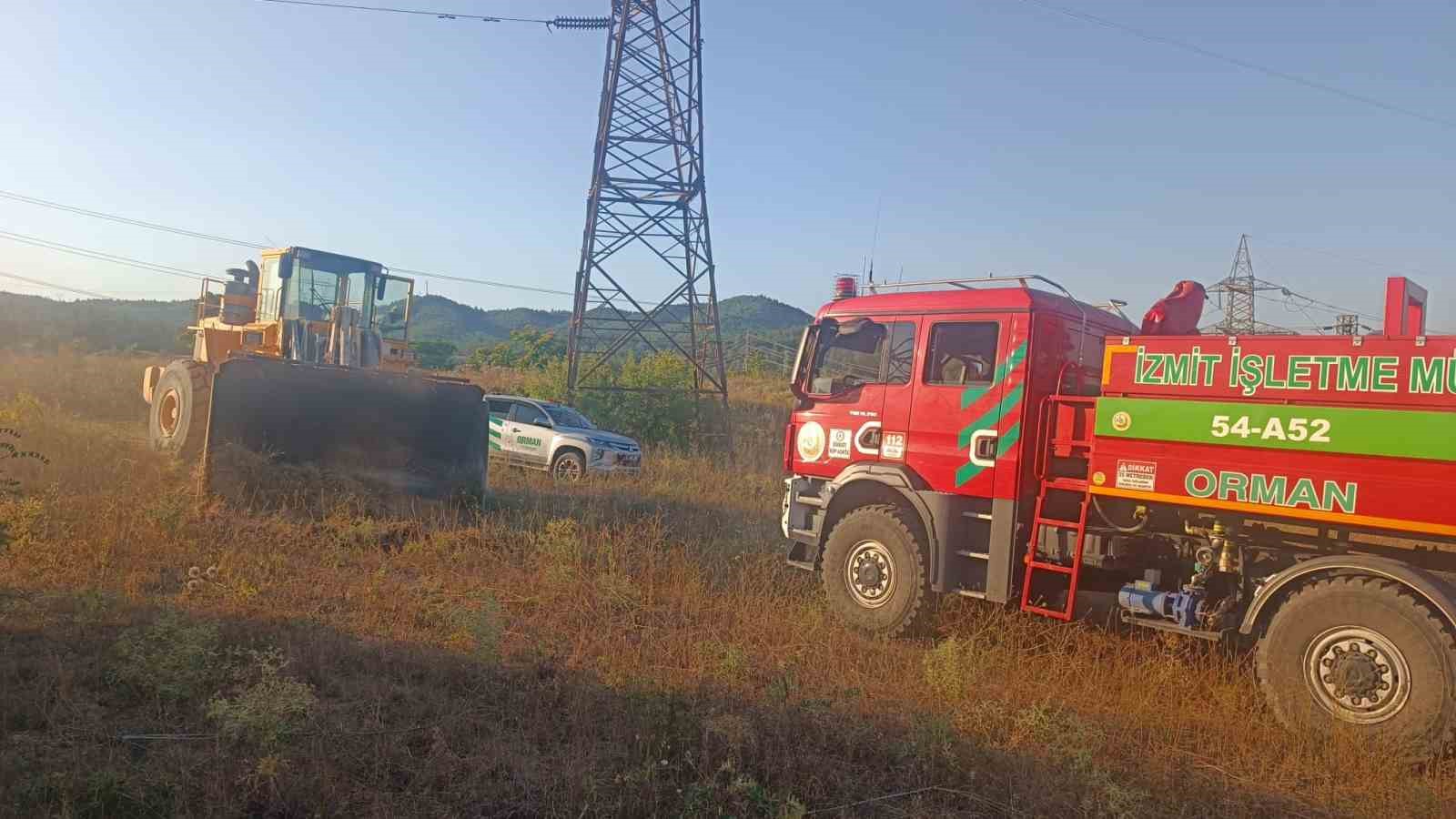 Bilecik’teki orman yangını söndürüldü