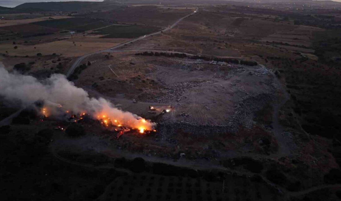 ÇANAKKALE’NİN BOZCAADA İLÇESİNDE ÇIKAN