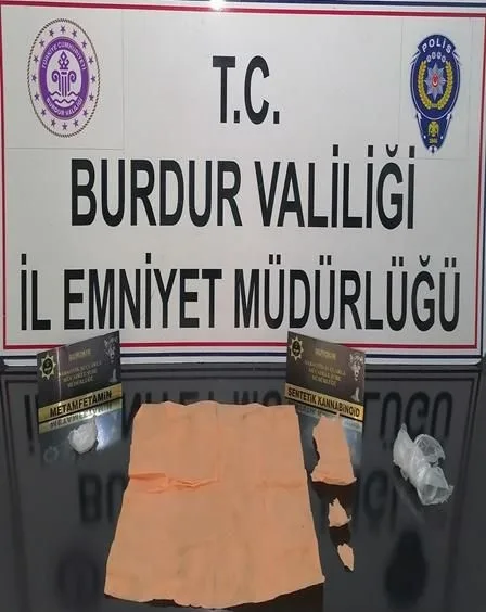 BURDUR’DA UYUŞTURUCU OPERASYONU: 2