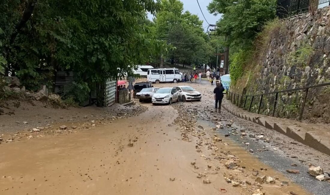 BURSA'DA SAĞANAK YAĞIŞ SONRASI