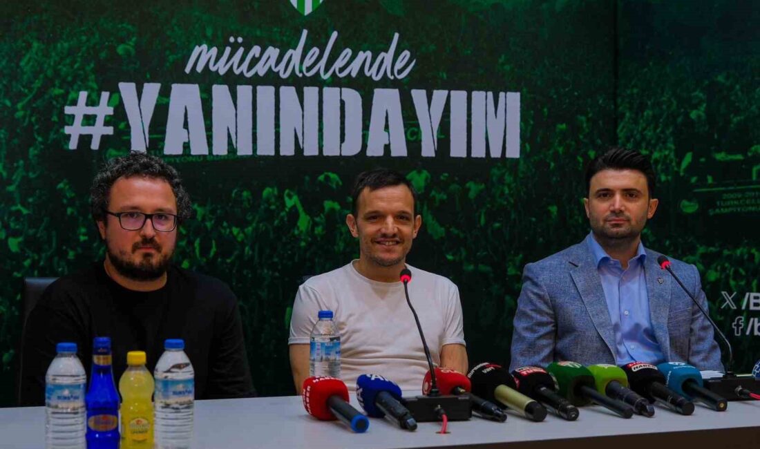 BURSASPOR'UN YENİ TEKNİK DİREKTÖRÜ