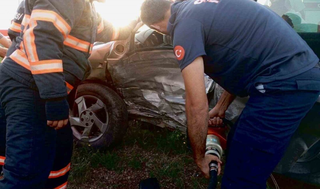 ÇANKIRI’DA KONTROLDEN ÇIKAN OTOMOBİL