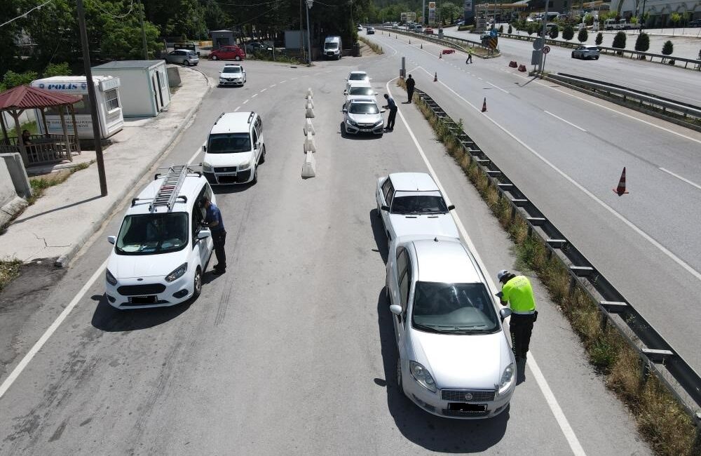 ÇORUM’DA YAPILAN DENETİMLERDE TRAFİK