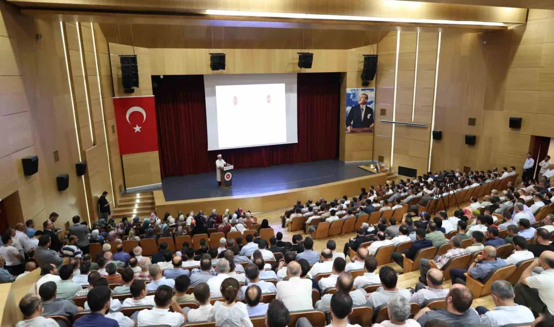 Diyanet İşleri Başkanı Erbaş, Sinop’ta din görevlileriyle bir araya geldi