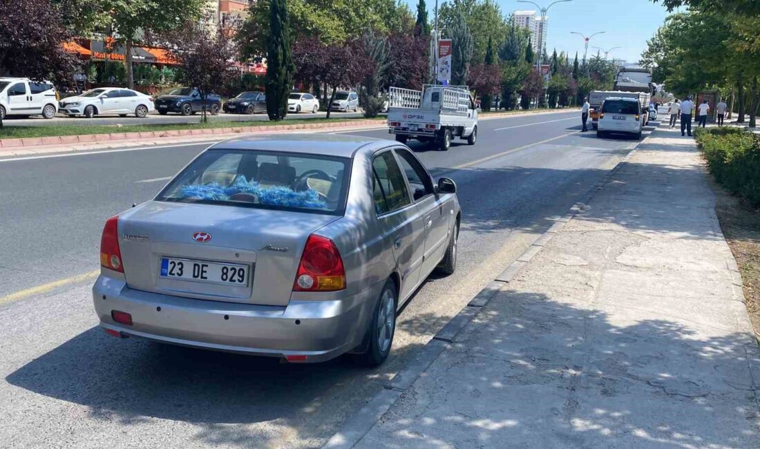 ELAZIĞ’DA TIR İLE OTOMOBİLİN