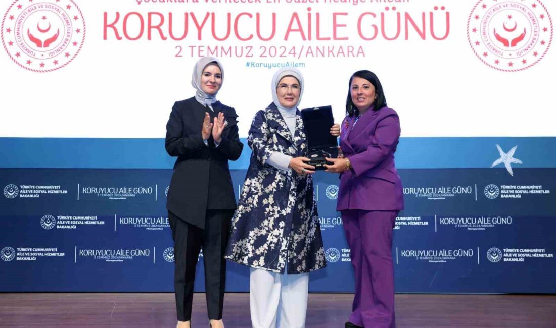 EMİNE ERDOĞAN, CUMHURBAŞKANLIĞI KÜLLİYESİ MİLLET KÜTÜPHANESİ KONFERANS SALONU'NDA 30 HAZİRAN