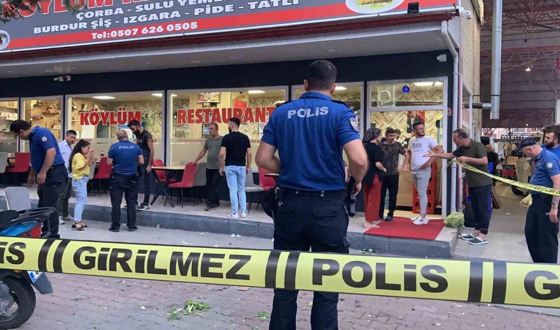 BURDUR’DA KAYINPEDERİNİN İŞYERİNDE DAMAT