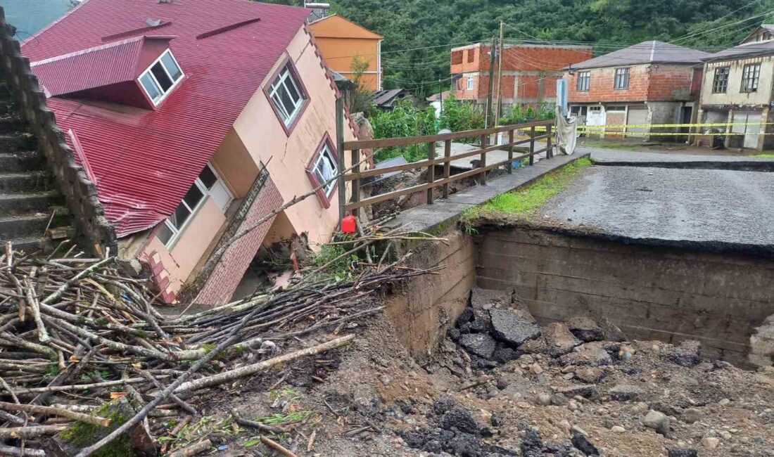 GİRESUN'DA AKŞAM SAATLERİNDE BAŞLAYAN