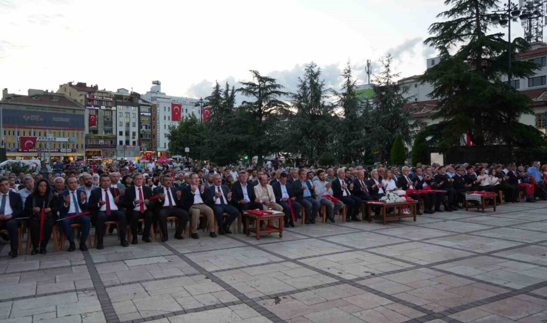 KASTAMONU’DA, 15 TEMMUZ DEMOKRASİ