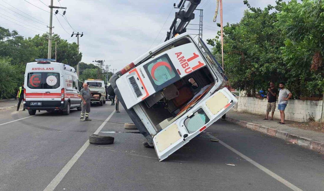 HATAY’IN DÖRTYOL İLÇESİNDE AMBULANS