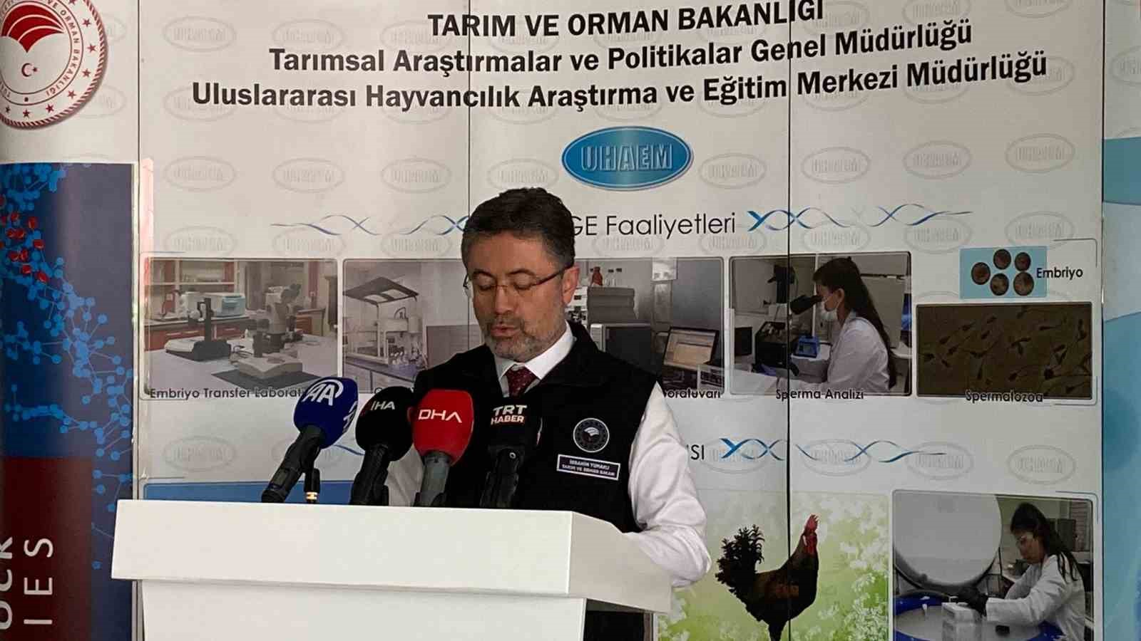 TARIM VE ORMAN BAKANI İBRAHİM YUMAKLI, ÜRETİMDE YENİ DESTEK MODELLERİNE