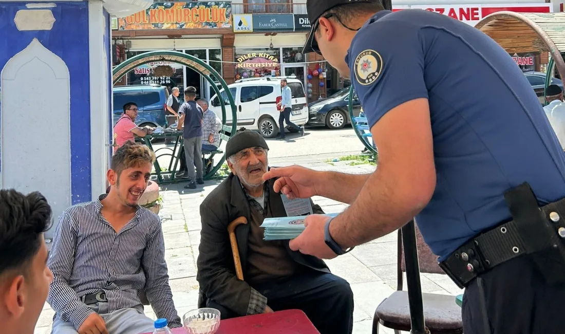 ERZURUM’UN HINIS İLÇESİNDE POLİS