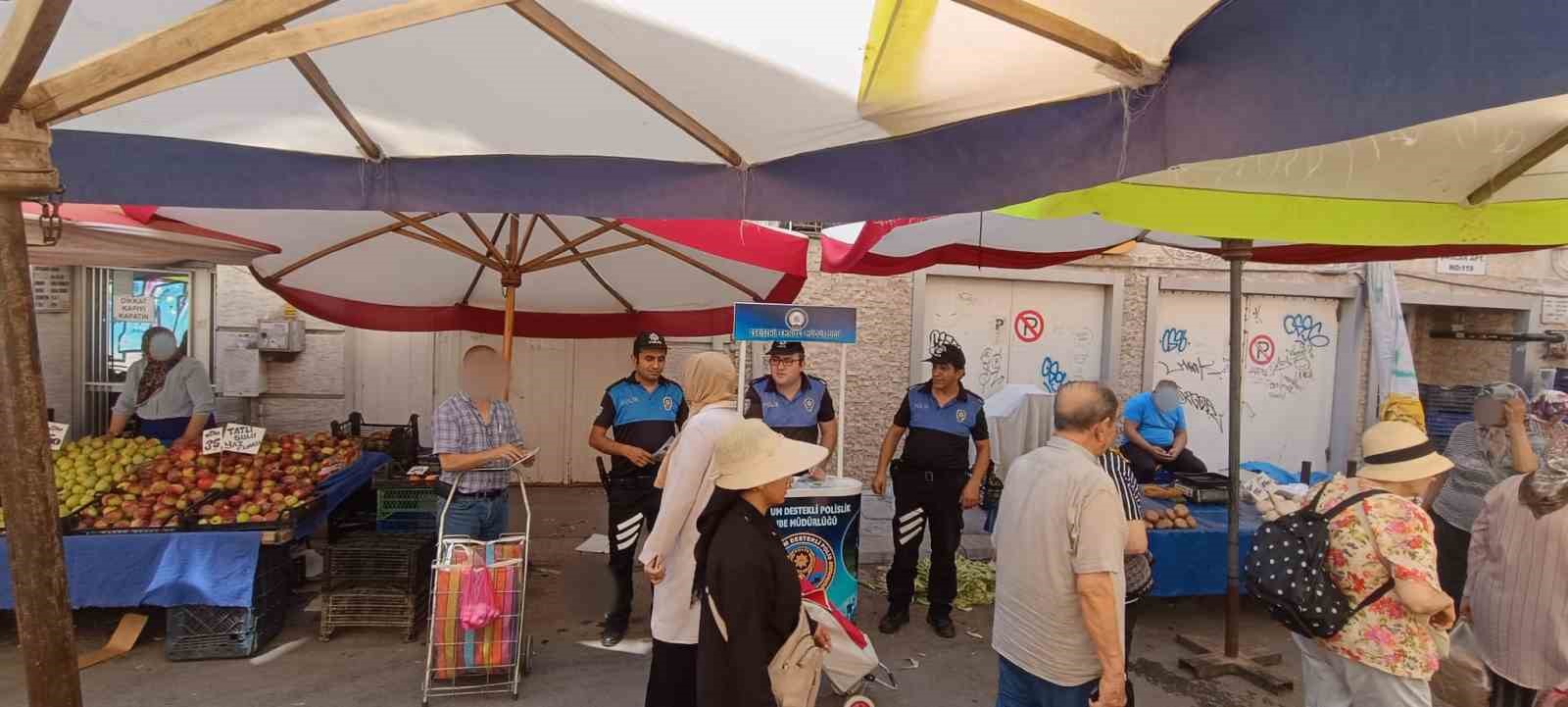 Hırsızlık ve dolandırıcılık konularıyla ilgili 270 vatandaş bilgilendirildi