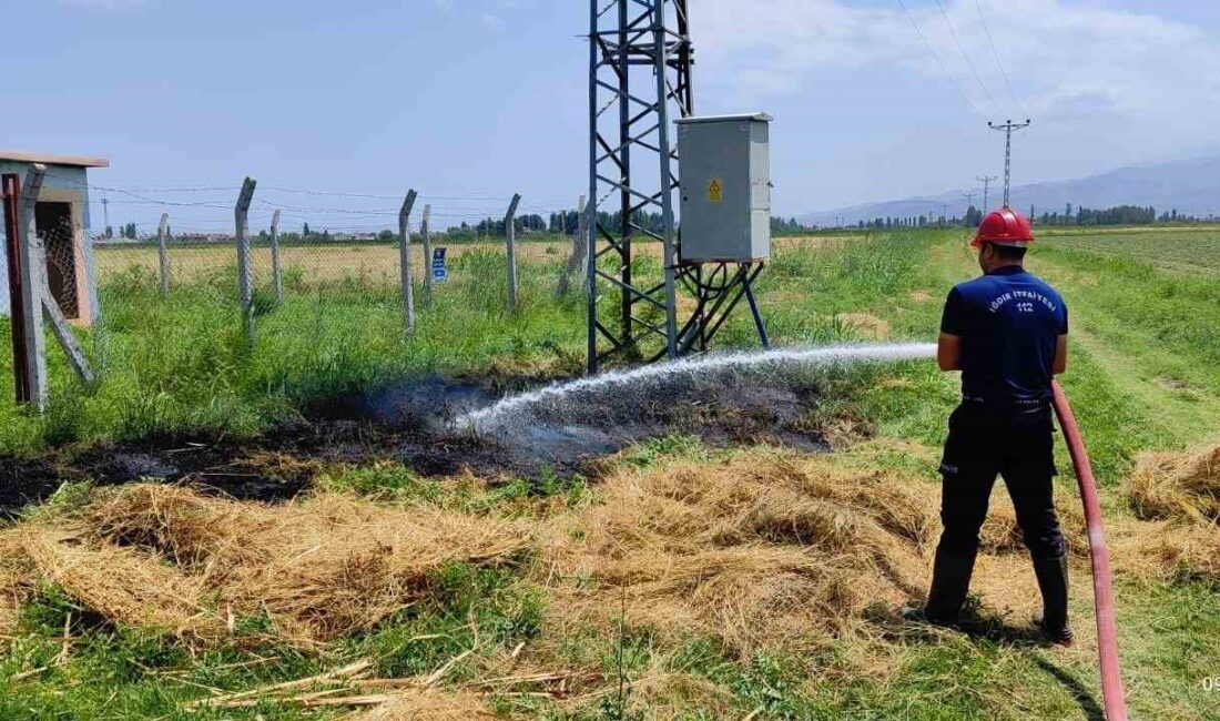 IĞDIR’DA TRAFODAN ÇIKAN KIVILCIM