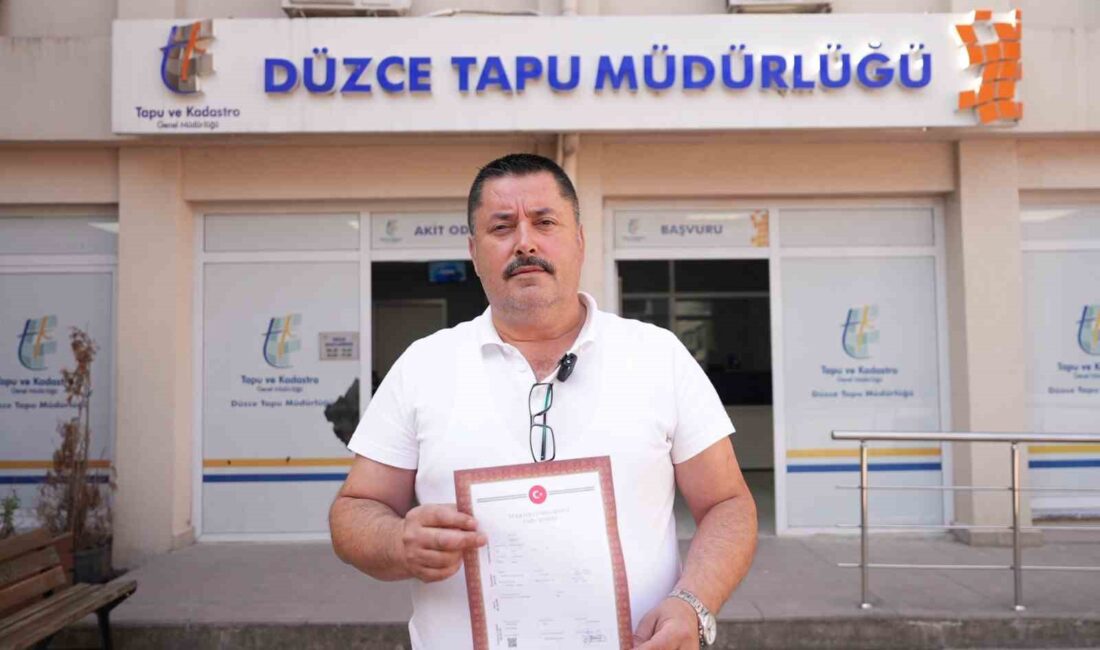 DÜZCE BELEDİYESİ TARAFINDAN İNŞA