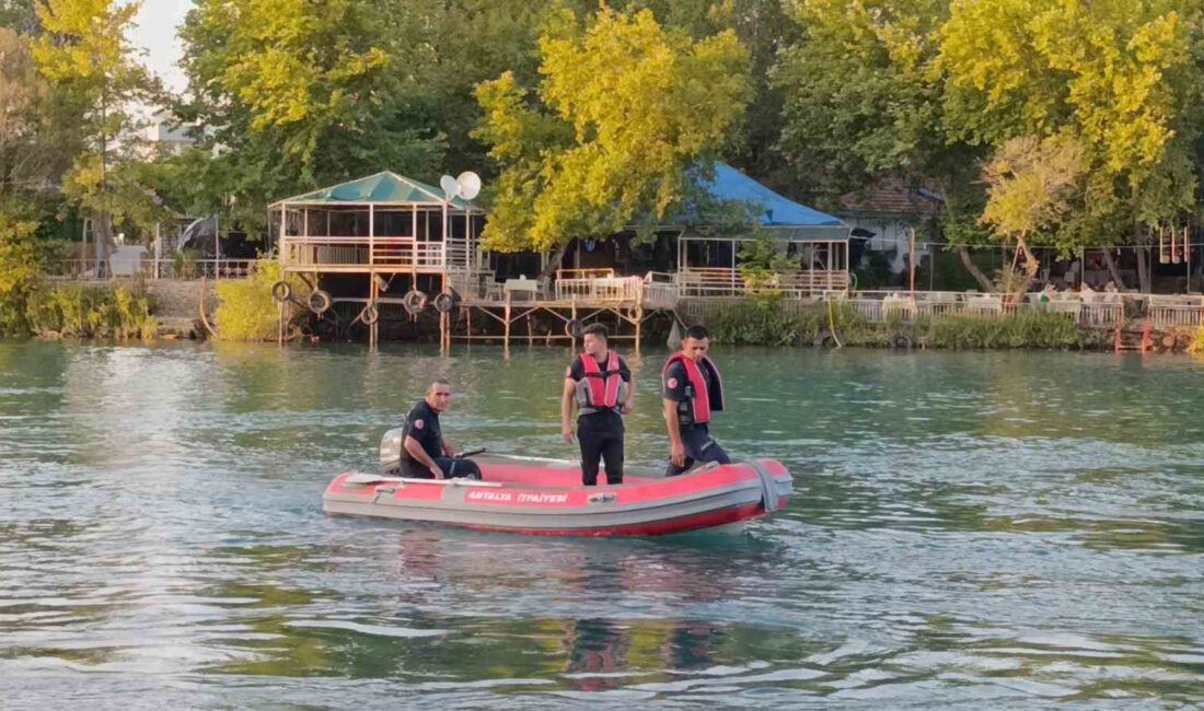 ANTALYA’DA MANAVGAT İLÇESİNDE IRMAĞA