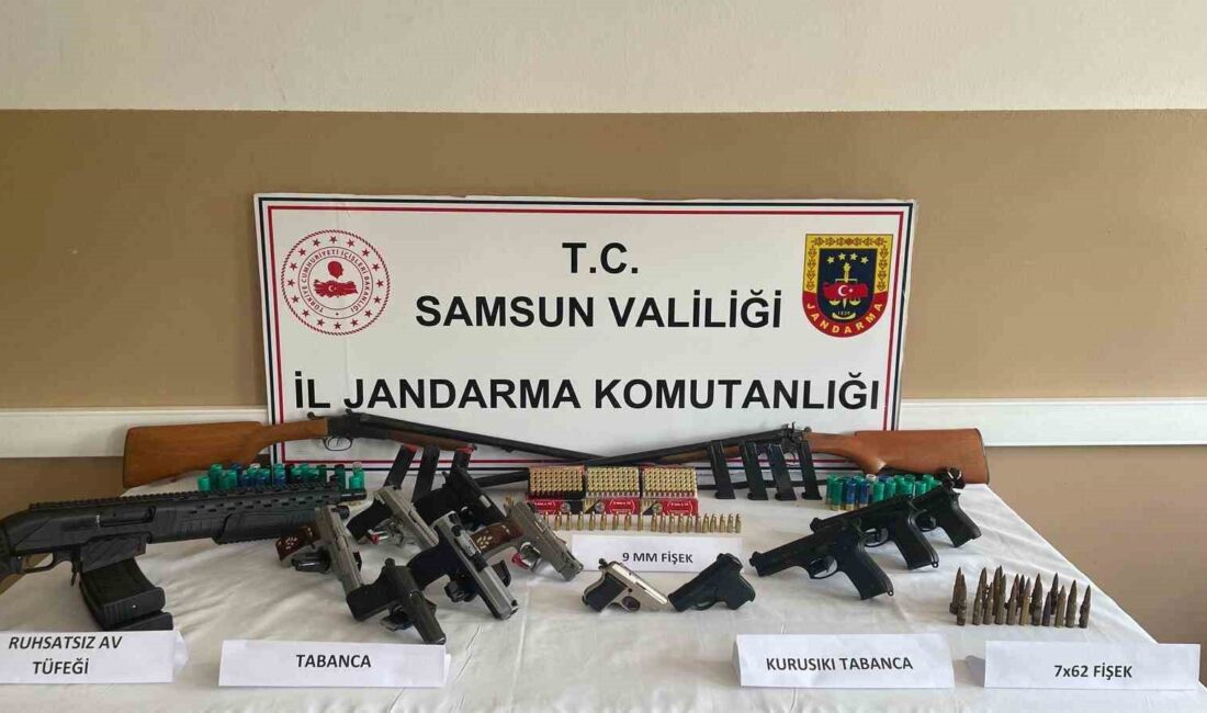 SAMSUN'DA JANDARMA EKİPLERİ TARAFINDAN