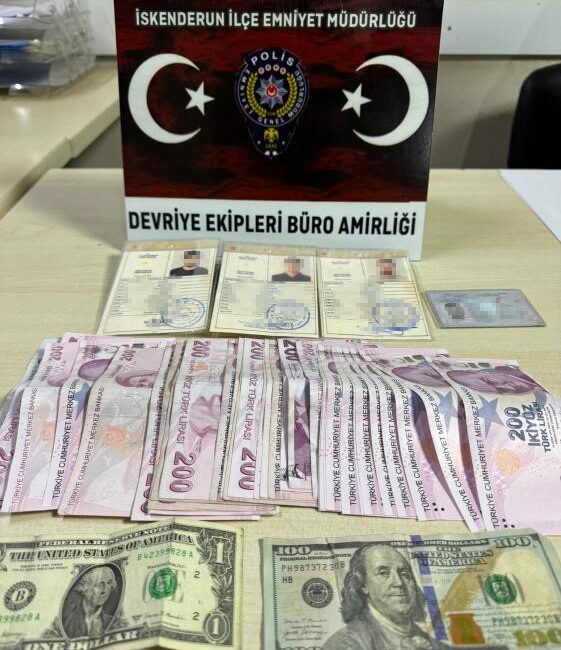 HATAY’DA PARA KARŞILIĞI KAÇAK