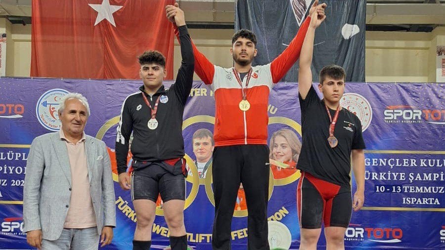 KAHRAMANKAZAN BELEDİYESPOR KULÜBÜ HALTER TAKIMI, GENÇLER KULÜPLER TÜRKİYE HALTER ŞAMPİYONASI'NDA