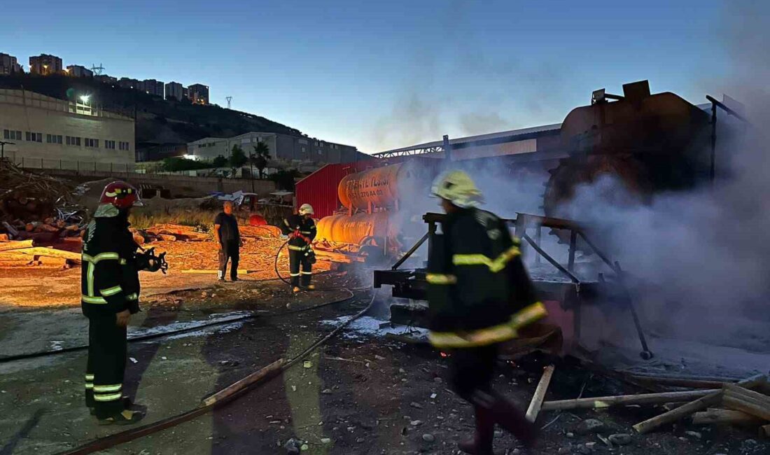 KAHRAMANMARAŞ'TA ÇIKAN İŞ YERİ