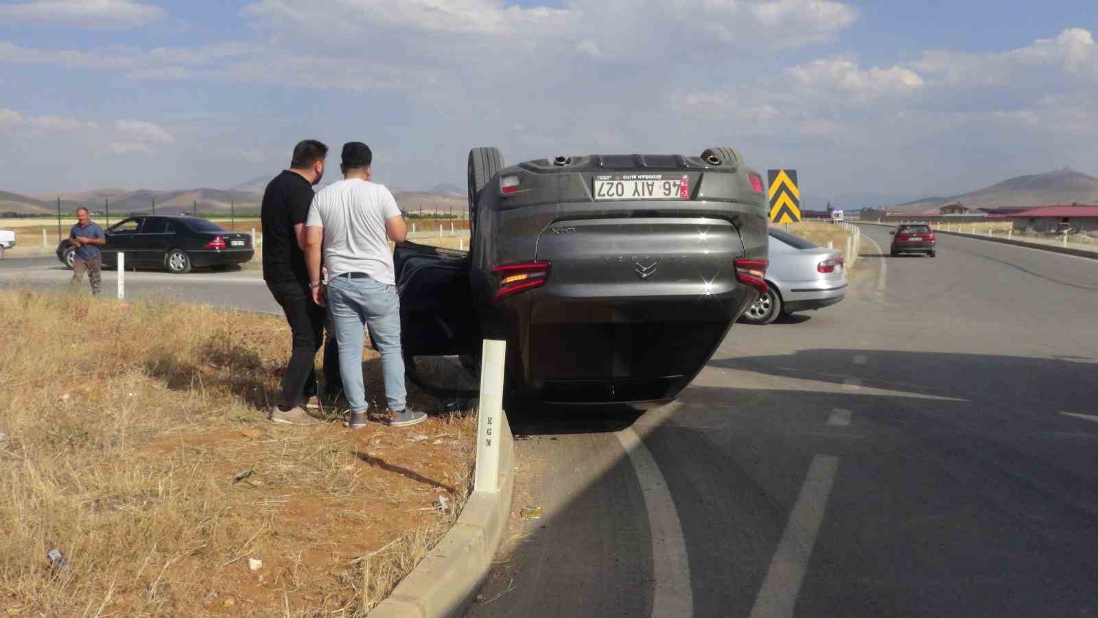 Kahramanmaraş’ta trafik kazası: 1 yaralı