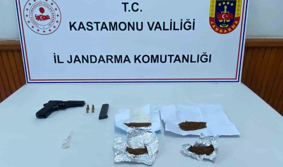 KASTAMONU’DA JANDARMA EKİPLERİNCE ARAÇ,