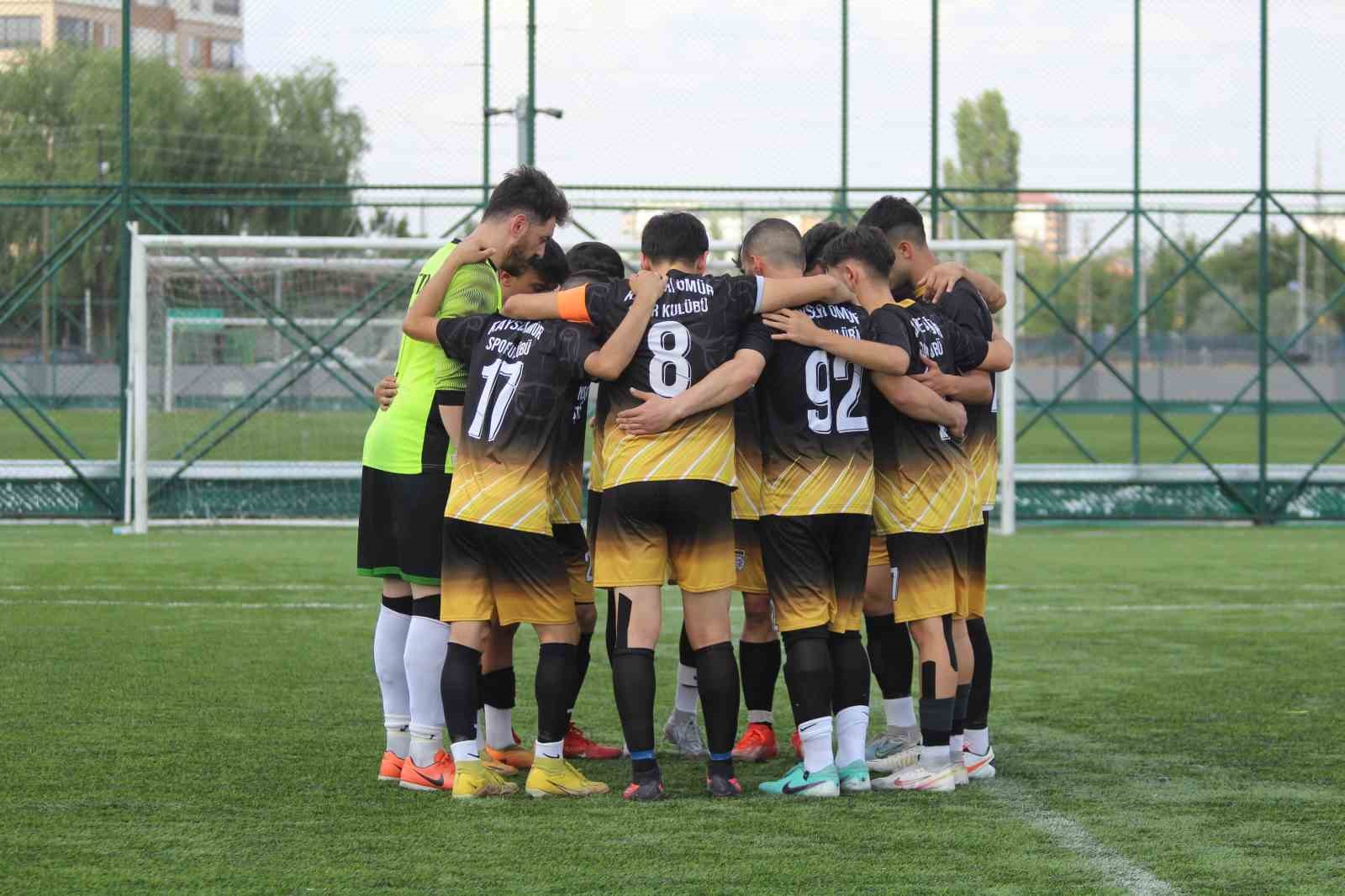 Kayseri 2. Amatör Küme Play-Off Final: Kayseri Ömürspor: 2 – Yavru Aslanspor: 0