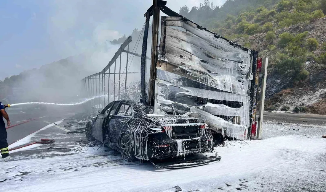 HATAY’IN İSKENDERUN-PAYAS OTOYOLUNDA KAZA