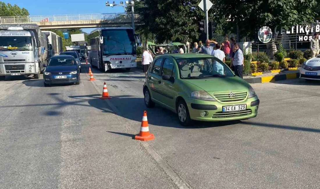 BURDUR’UN ÇELTİKÇİ İLÇESİNDE YOLCU