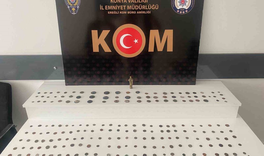 KONYA'DA POLİS EKİPLERİNCE YAPILAN