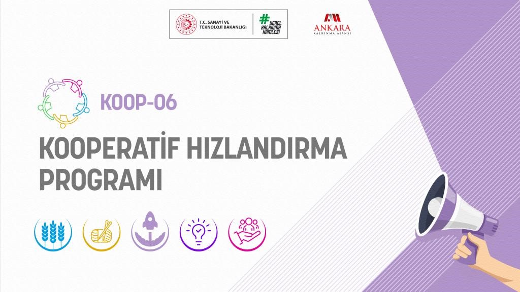 KADIN KOOPERATİFLERİNİN SÜRDÜRÜLEBİLİR BÜYÜMESİNE KATKI SAĞLAYACAK KOOP-06 PROGRAMI'NA BAŞVURULAR BAŞLADI.