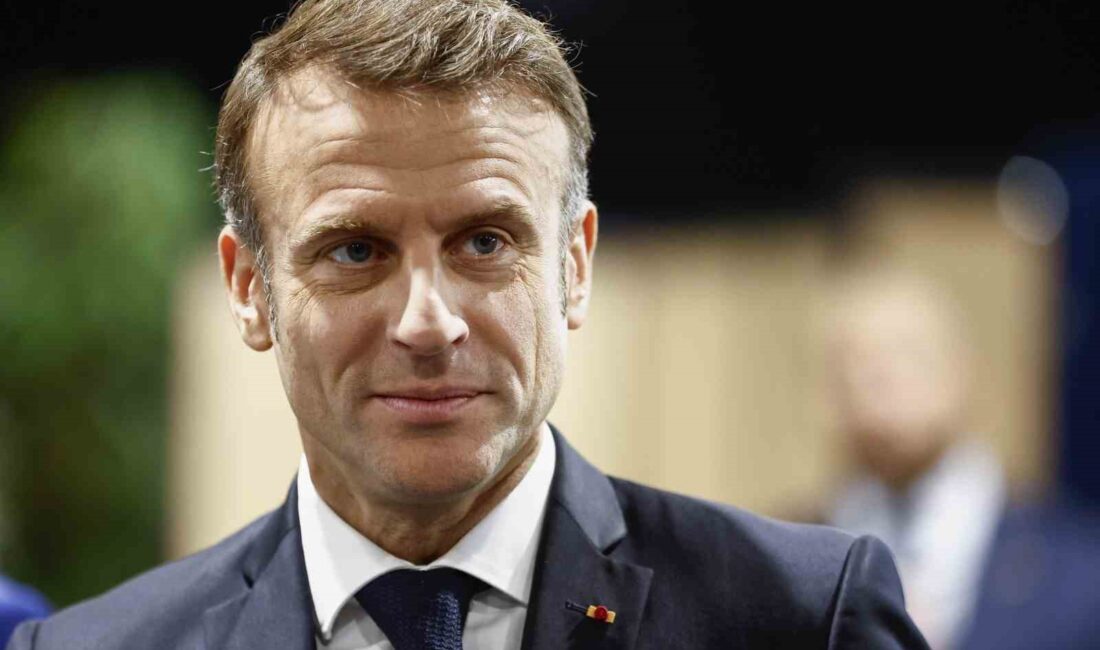 FRANSA CUMHURBAŞKANI EMMANUEL MACRON,