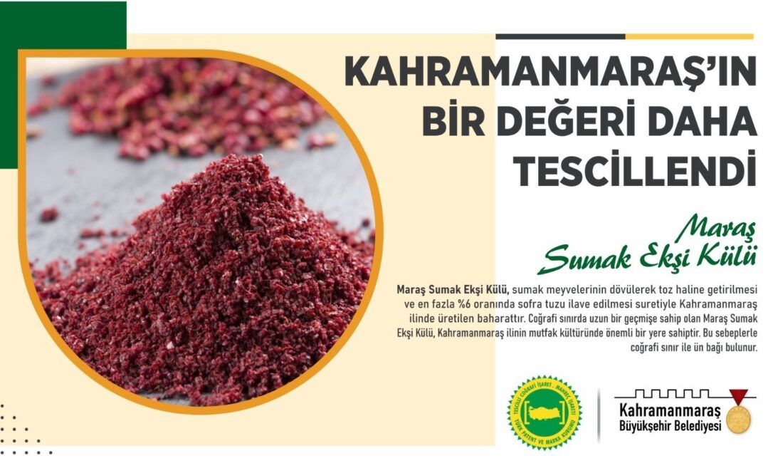 KAHRAMANMARAŞ BÜYÜKŞEHİR BELEDİYESİ TARAFINDAN