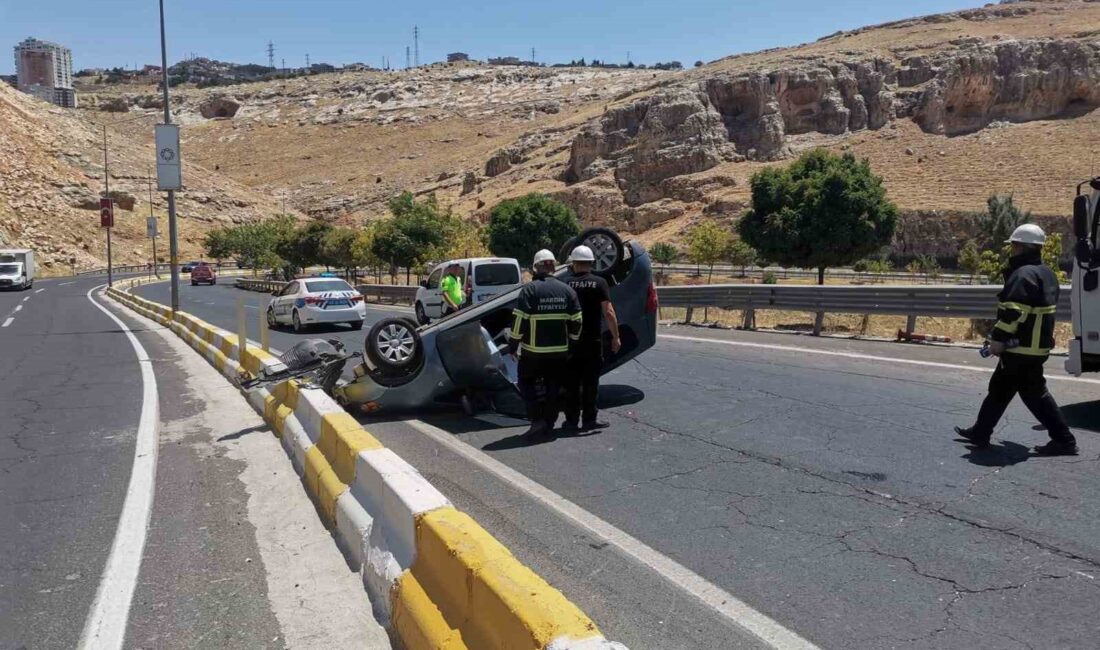 MARDİN’İN ARTUKLU İLÇESİNDE SÜRÜCÜSÜNÜN