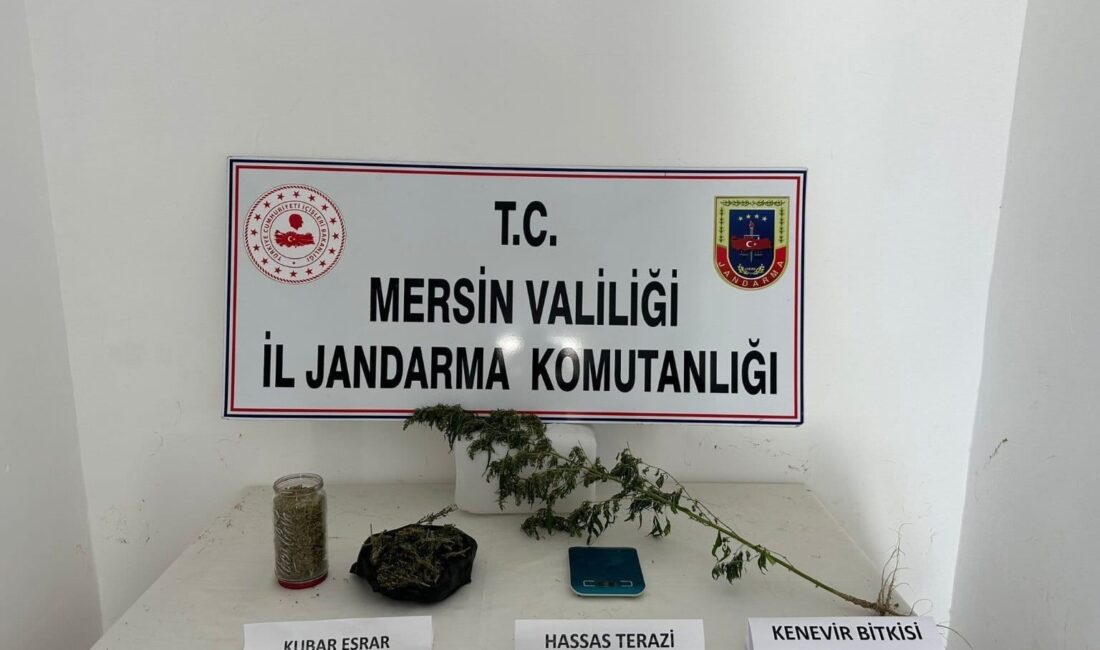 MERSİN'DE DÜZENLENEN UYUŞTURUCU OPERASYONUNDA