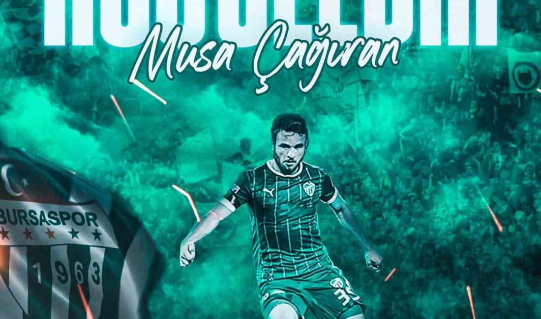 BURSASPOR, TECRÜBELİ FUTBOLCU MUSA