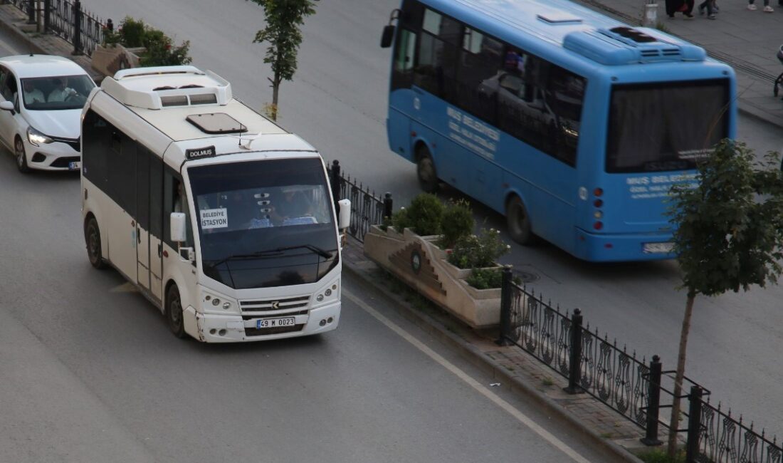 MUŞ’TA ŞEHİR İÇİ YOLCU