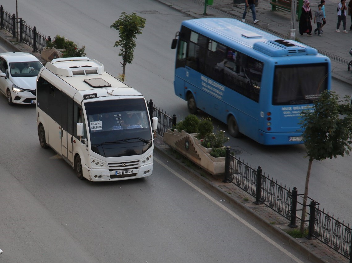 Muş’ta şehir içi ulaşıma zam