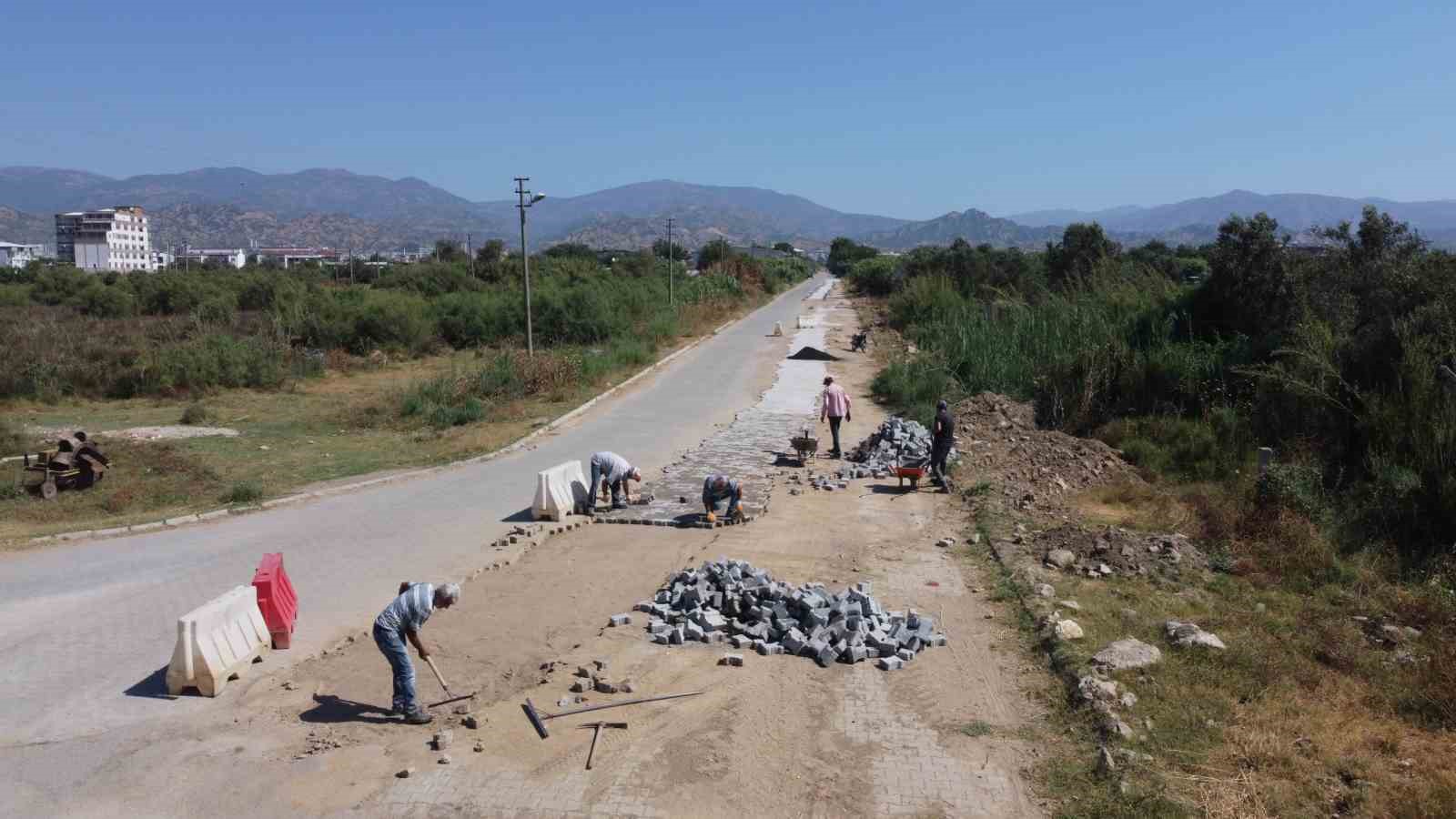 Nazilli Sümer Mahallesi’nde yol çalışmaları tamamlandı