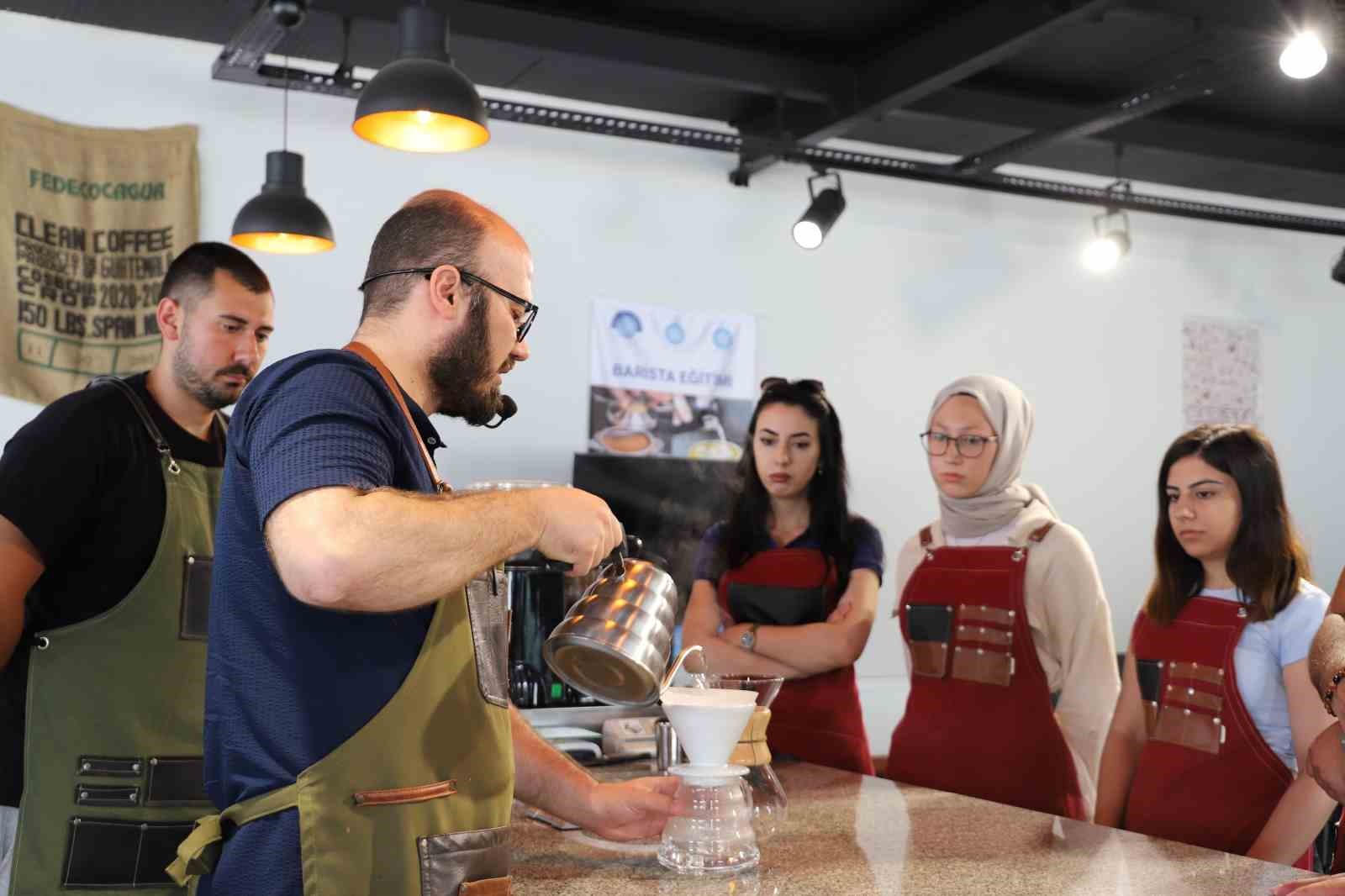 NEÜ, Türkiye’de barista eğitiminde öncü üniversite oldu