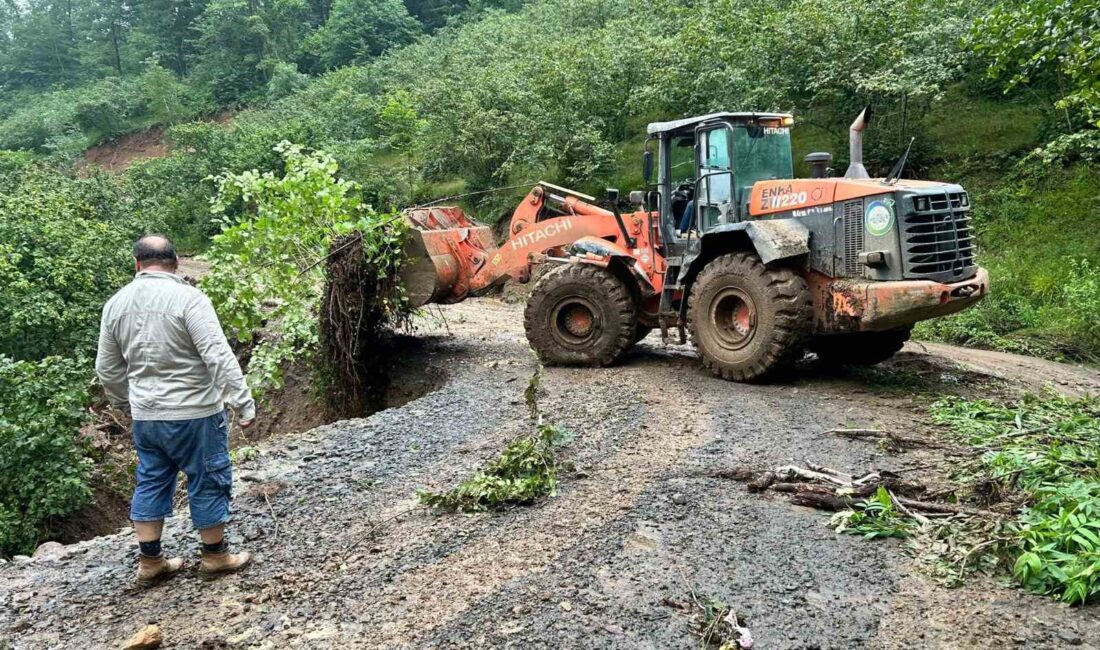 ORDU’DA ETKİLİ OLAN SAĞANAK