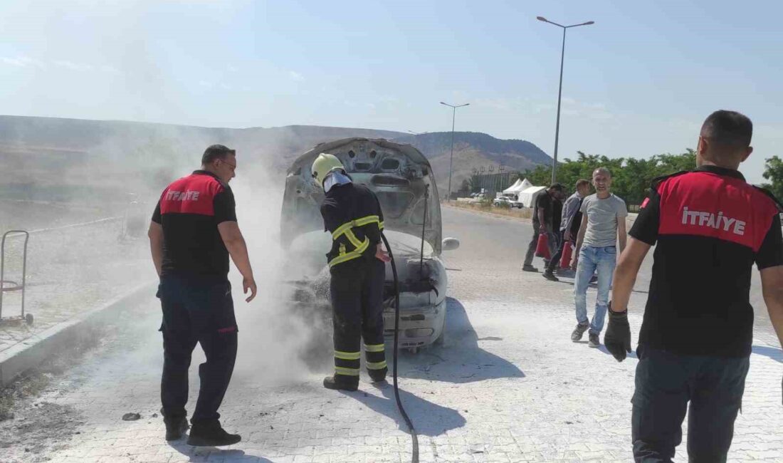 ÇANKIRI’DA BİR OTOMOBİLDE ÇIKAN