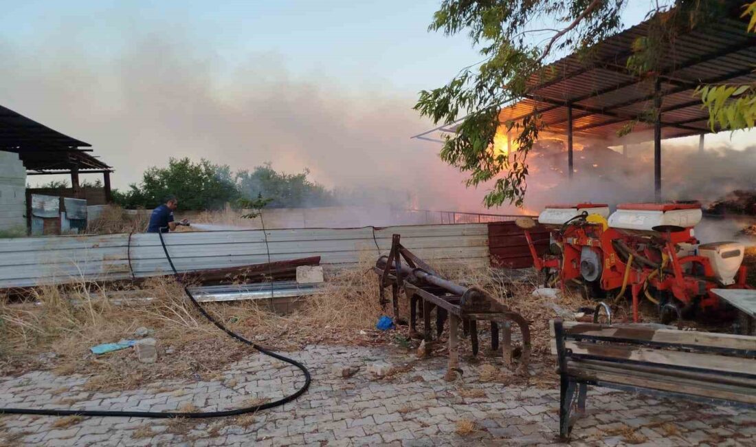 HATAY’DA MEYDANA GELEN YANGINDA