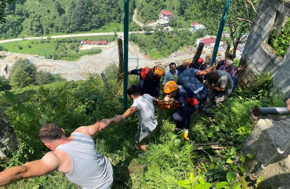 RİZE’NİN GÜNEYSU İLÇESİNDE ÇAY