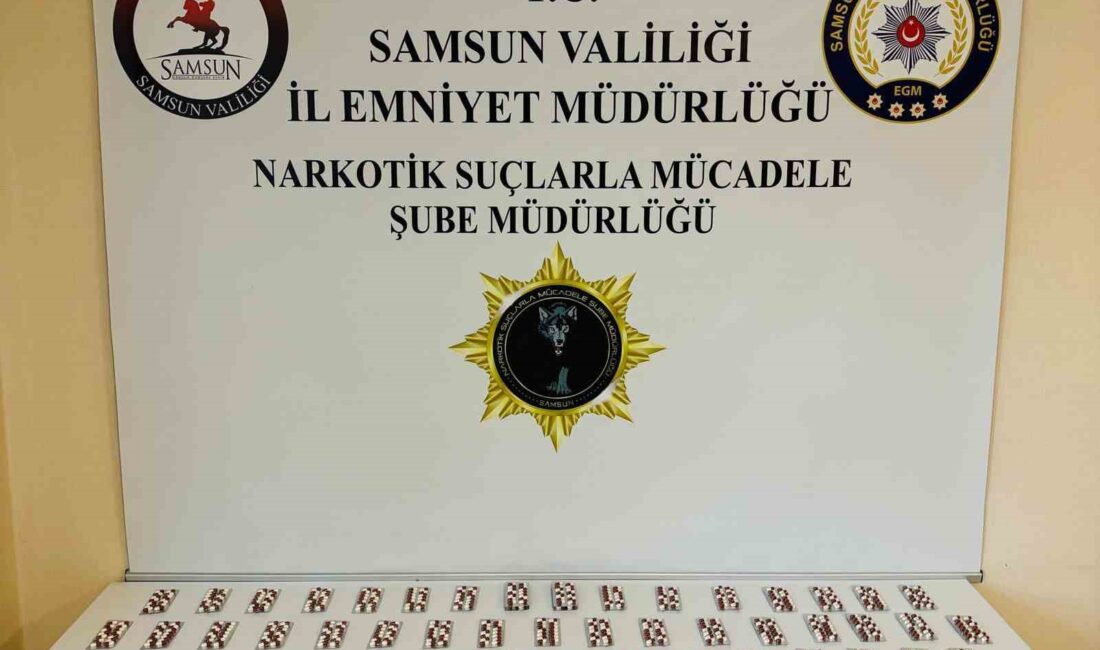 SAMSUN POLİSİ YAPTIĞI ÇALIŞMALARDA