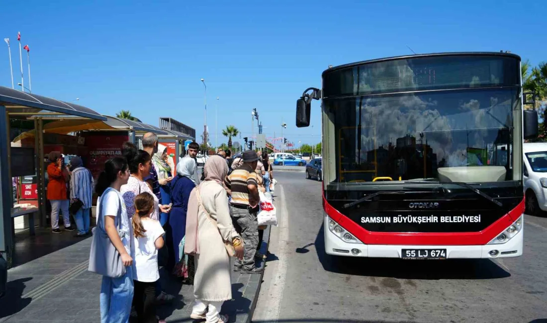 SAMSUN’DA SAMSUN BÜYÜKŞEHİR BELEDİYESİ