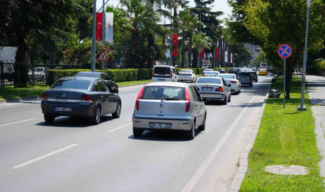 SAMSUN’DA TRAFİĞE KAYITLI ARAÇ