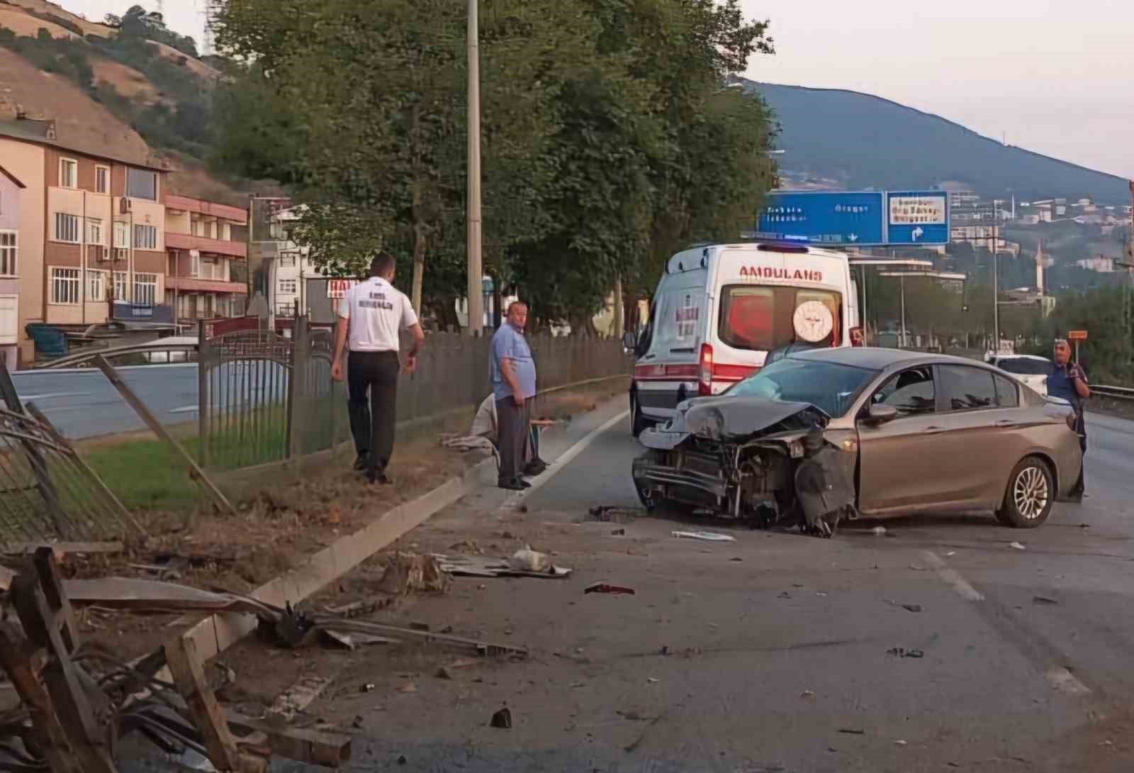 Samsun’da trafik kazası: 4 yaralı