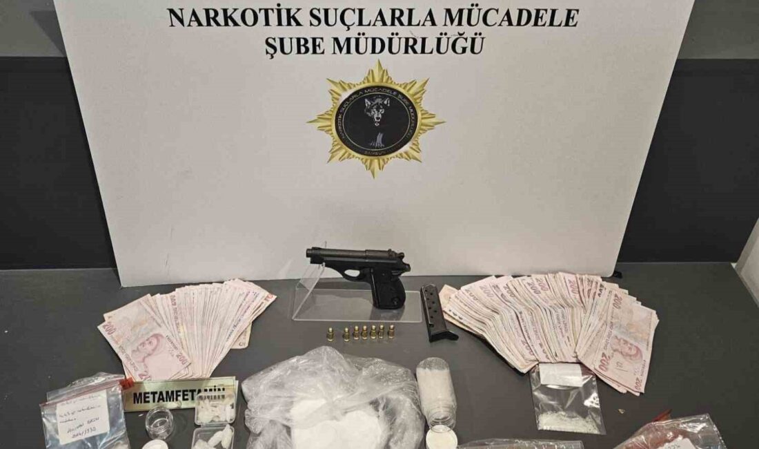 SAMSUN'DA NARKOTİK POLİSİ TATAFINDAN