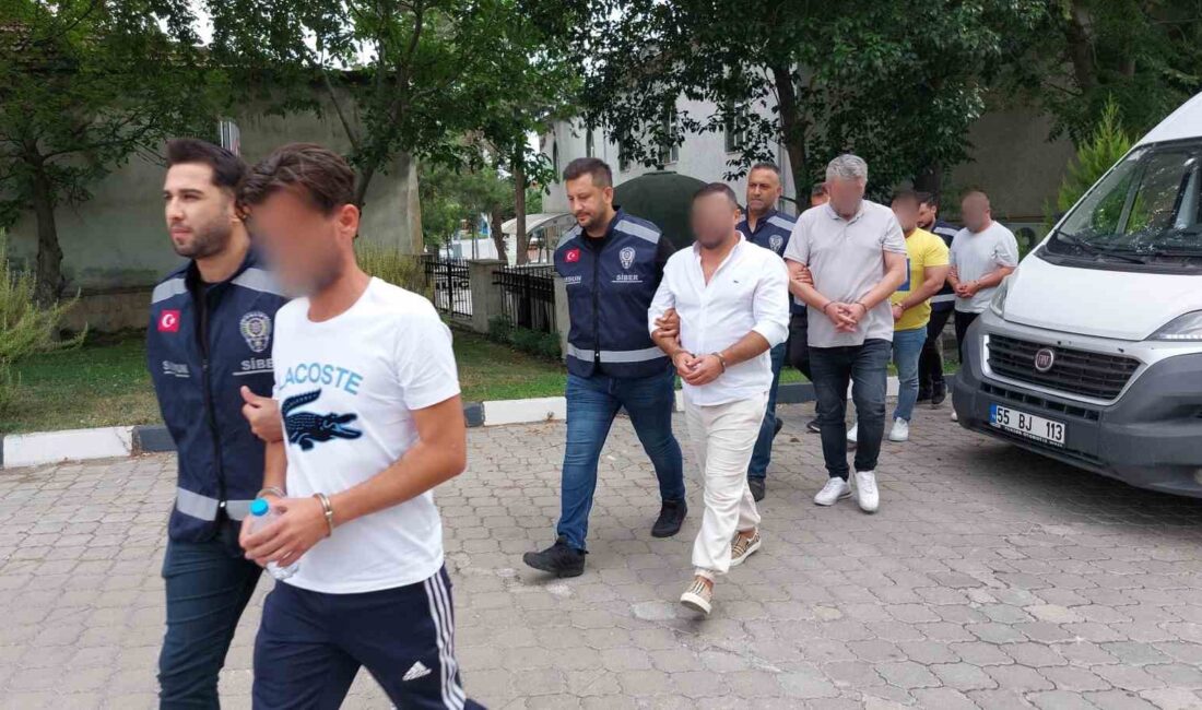 SAMSUN'DA POLİS TARAFINDAN DÜZENLENEN